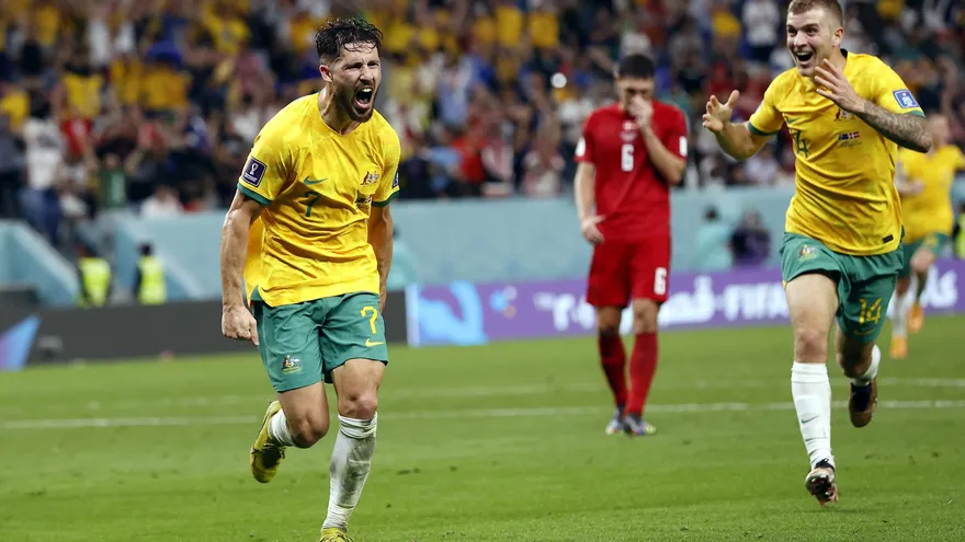 Resumen del partido. Australia 1-0 Dinamarca