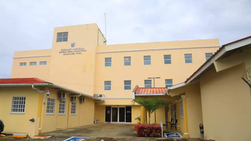 Instalaciones del Sistema Penal Acusatorio en Bocas del Toro.