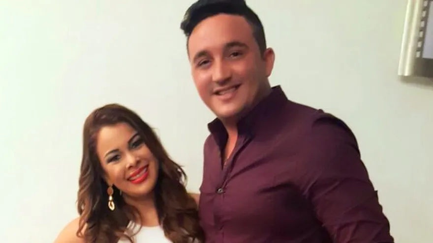 Margarita Henríquez y Lucho Pérez, presentadores del programa Hecho en Panamá.