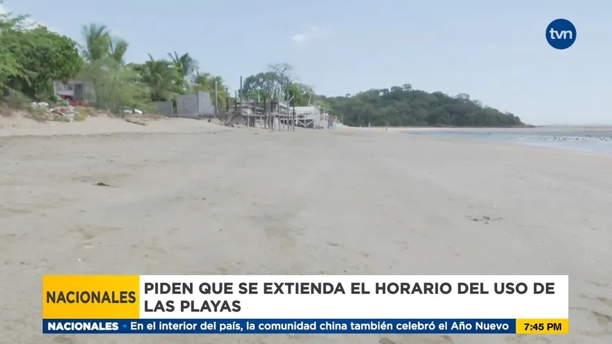 Personas en playas de Panamá Oeste se quejan por el horario de desalojo