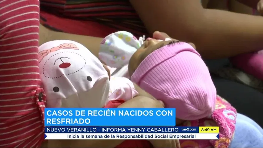 Preocupa casos de resfriados en bebés