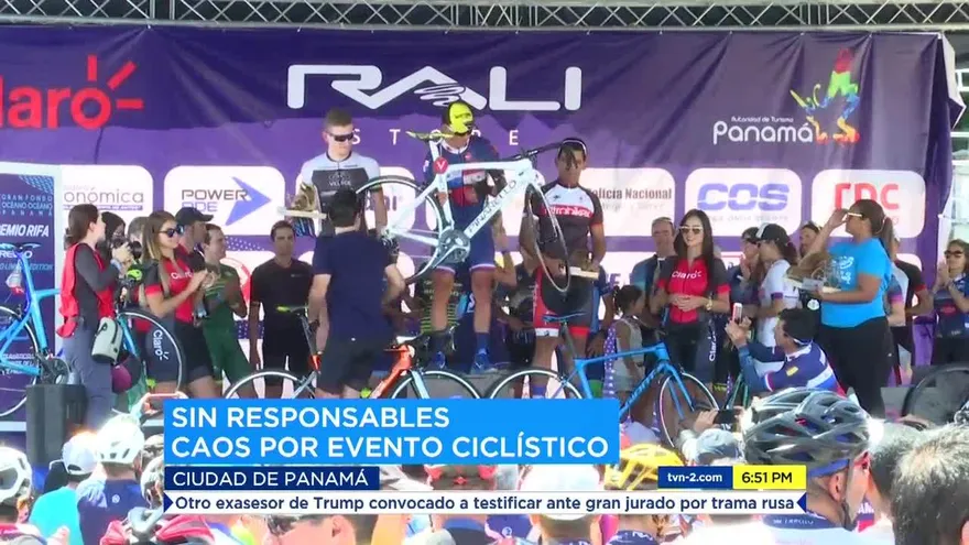 Autoridades no se pronuncian sobre caos creado por competencia de ciclistas
