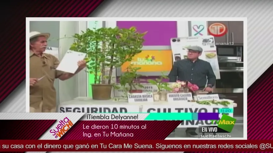 Tu Mañana pasa pena y le hace caso a Suelta El Wichi con el ing. Montenegro