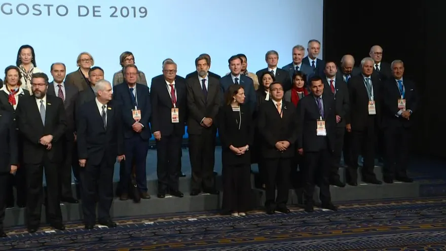 Países que apoyan a Guaidó reunidos en Lima