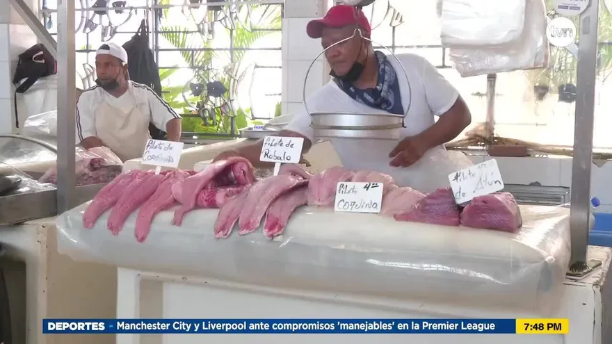 Pocas ventas en el Mercado del Marisco en cuaresma