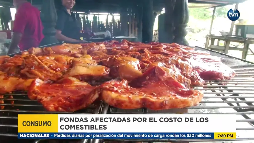 Fonda y puestos de verduras afectadas por el costo de los productos