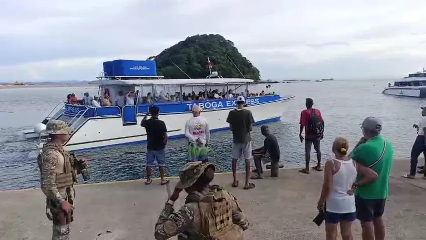 Residentes de Taboga impidieron el desembarco de turistas en protesta por aumento de pasaje