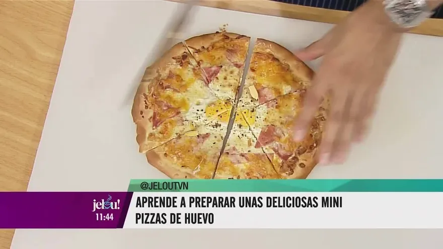 Mini pizza de huevo, ¿desayuno o almuerzo?
