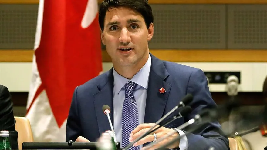 En la imagen, el primer ministro canadiense, Justin Trudeau.
