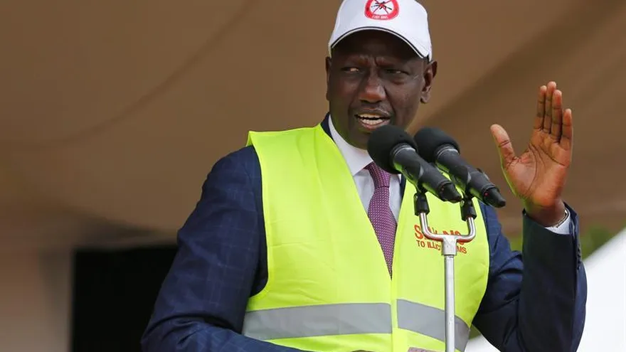 El vicepresidente keniano, William Ruto.