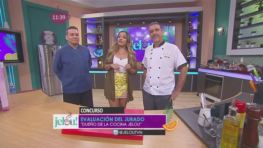 Concurso "Dueño de la cocina de Jelou. Participantes: Ruben Guerra, Carlos Reyes