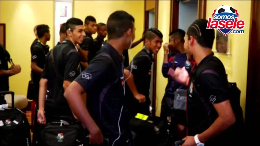 Llegada de la Sele Sub 17 de Panamá a Sharjah Emiratos Árabes Unidos