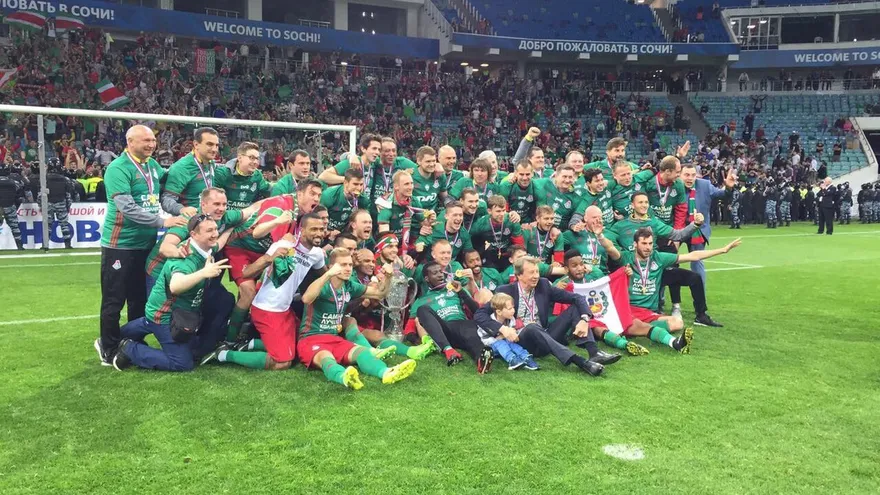 El Lokomotiv de Moscú gana la copa rusa.