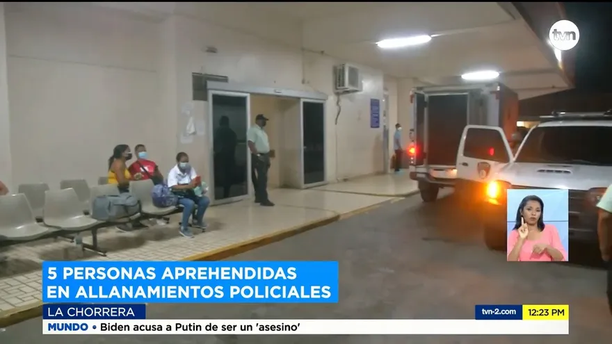 Varias personas aprehendidas en operativos en La Chorrera