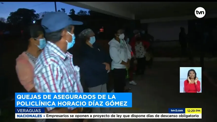 Asegurados en Veraguas piden más cupos para atención médica