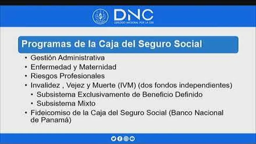 Presentación de diagnóstico situacional de la CSS ante la mesa plenaria del Diálogo Nacional