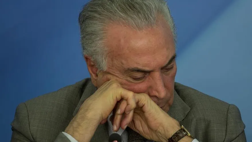 El presidente de Brasil, Michel Temer.