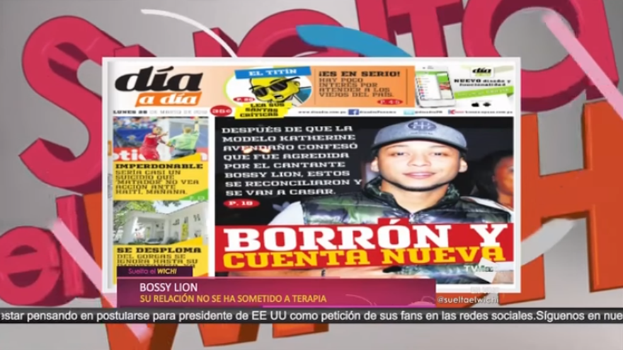 Acusa a Bossy Lion de pegarle, pero se casa con él