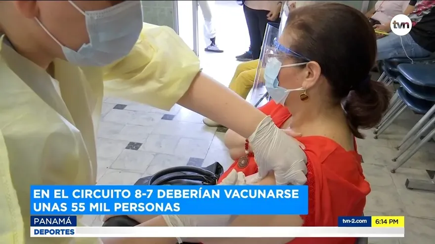 Culmina jornada de vacunación en el circuito 8-7