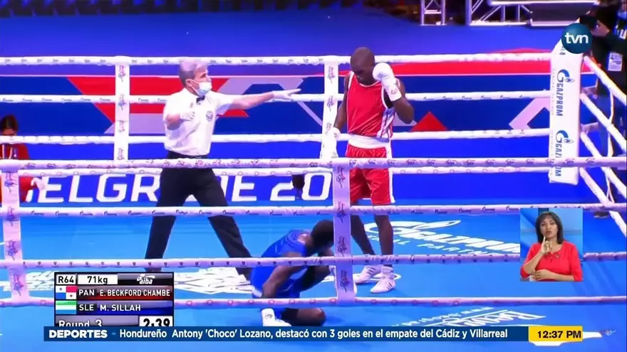 Beckford le da primera victoria a Panamá en el Mundial de Boxeo