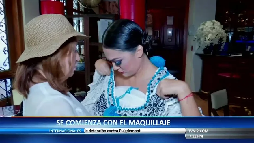 El orgullo de vestir el traje típico nacional