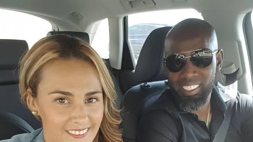 Esposa de Felipe Baloy “Pipe', sabes que eres mi ídolo del fútbol"