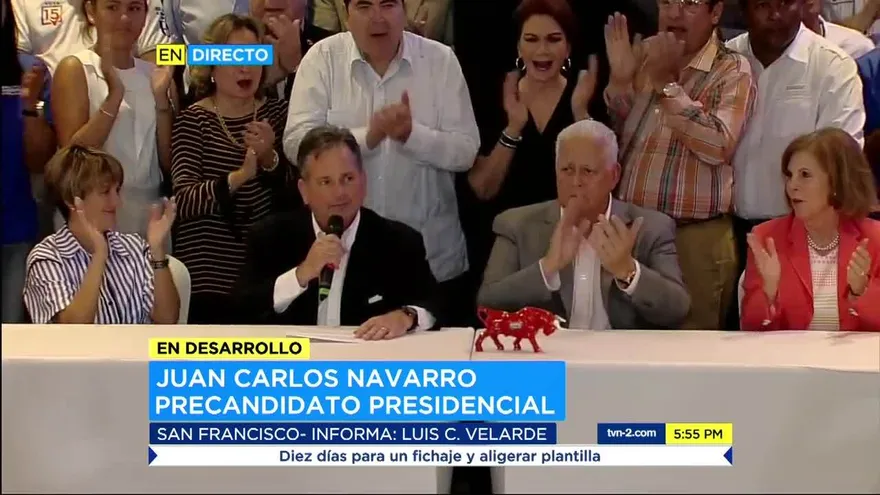 Juan Carlos Navarro se baja a favor de Pérez Balladares