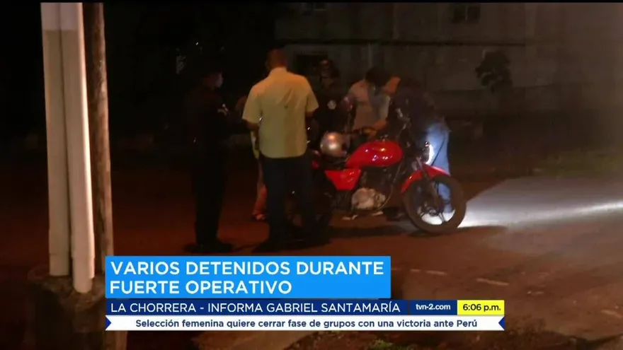 Operativo Policial en La Chorrera