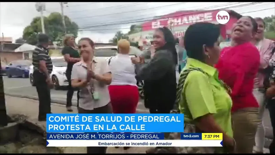 Protestan en el Centro de Salud de Pedregal