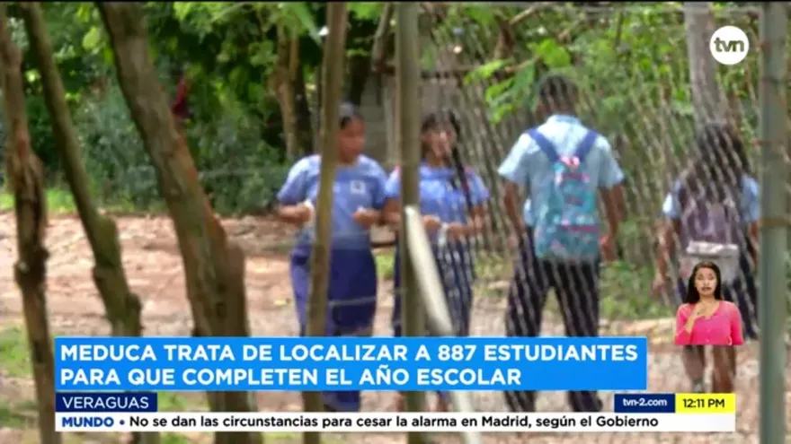 Tratan de ubicar a más de 800 estudiantes en Veraguas para que ingresen al sistema educativo