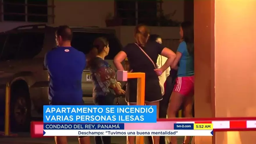 Varios afectados por incendio en Condado del Rey