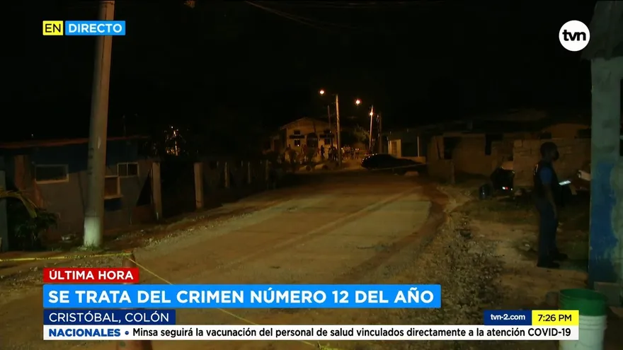 Se registra otro homicidio en Colón