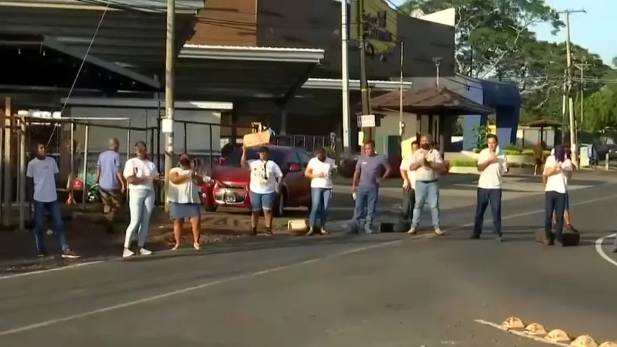 Protestan por falta de agua potable en La Chorrera