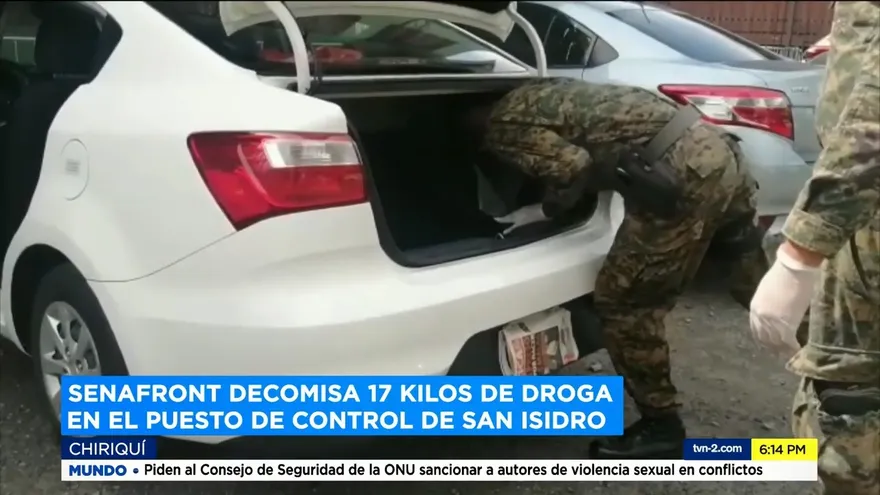 Aprehenden un hombre tras decomiso de droga en Chiriquí