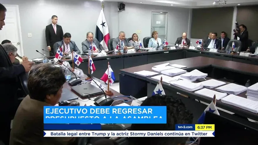 Ejecutivo debe regresar presupuesto a la Asamblea
