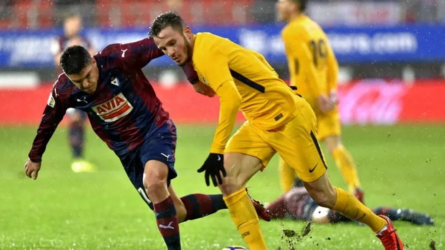 Eibar no pudo con un gran  Atletico Madrid