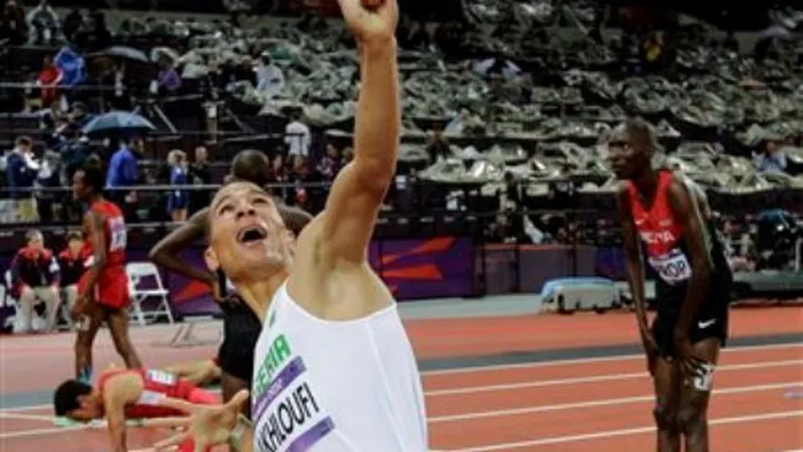 Makhloufi fue de la expulsión a la medalla de oro