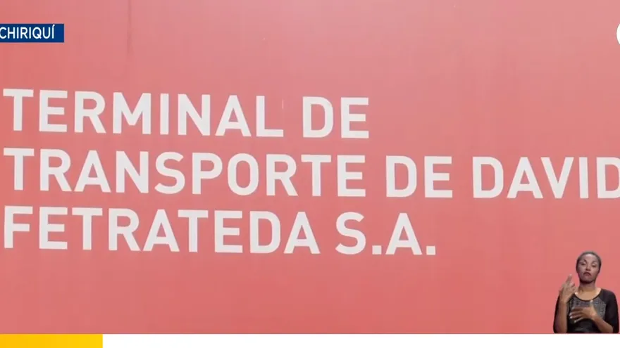 Pasajeros en Terminal de David perjudicados por bloqueos en Chiriquí