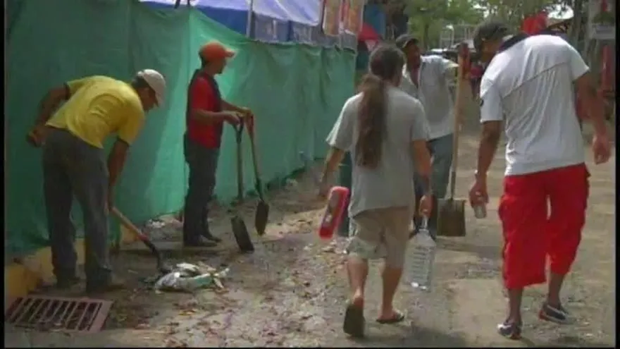 Lluvia llega con furia a la región de Azuero