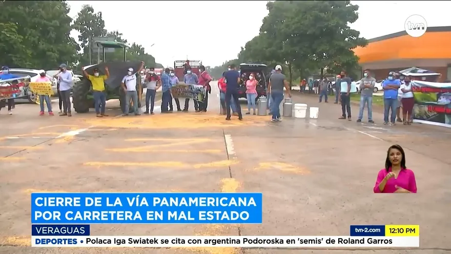 Productores de Mariato solicitan paleativo ante mal estado de carretera