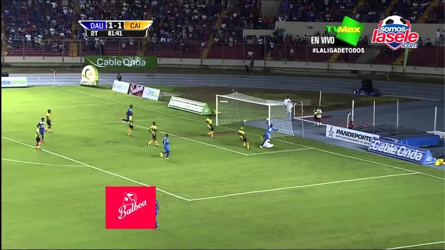 Aquí­ está el gol del empate anotado por Abdiel Arroyo