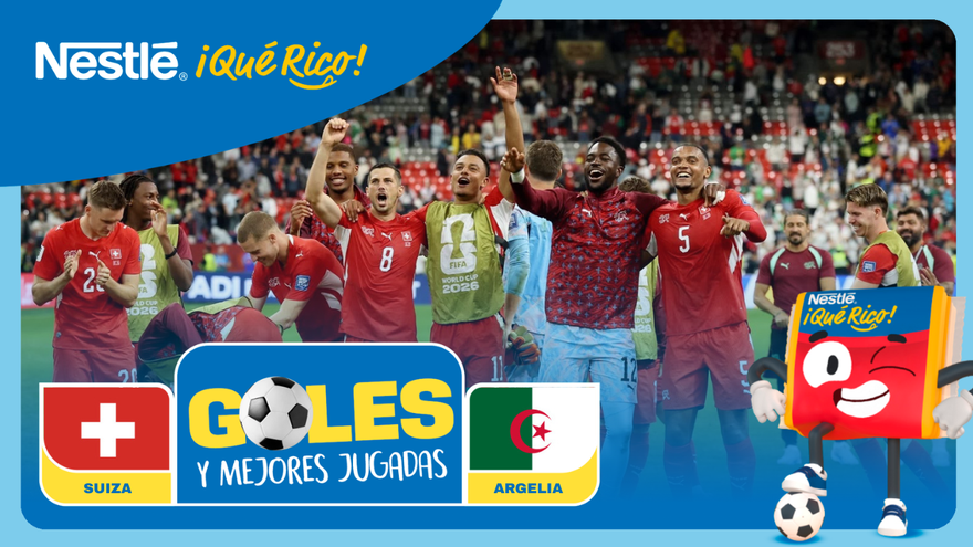 Mundial 2026 | Suiza vs Argelia Todos los Goles
