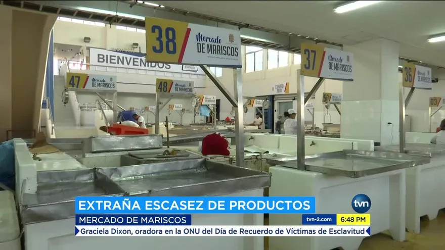 Reportan escasez de mariscos a inicios de la Semana Santa