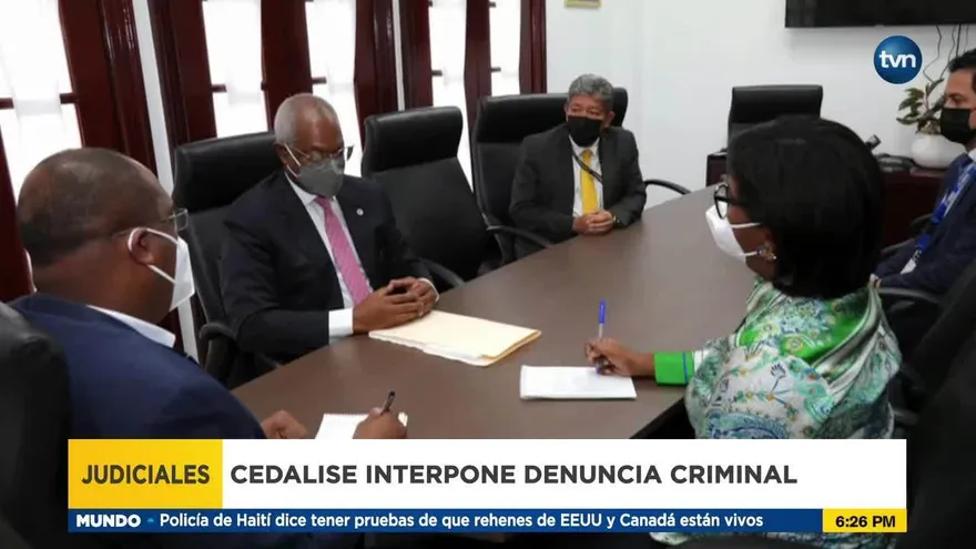 Magistrado Cedalise interpone denuncia criminal