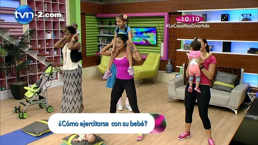 Segmento Fitness - Cómo ejercitarse con su bebé