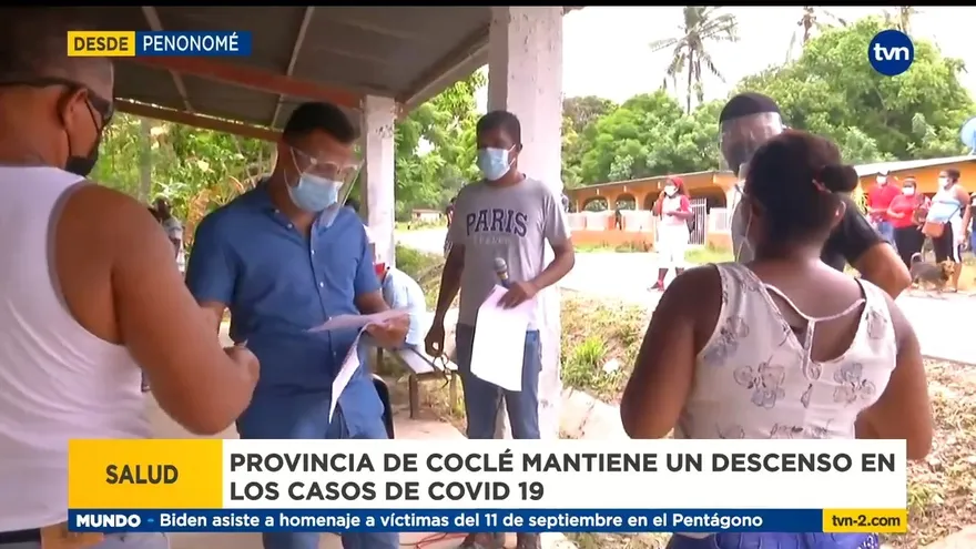 Bajan contagios de COVID-19 en Coclé