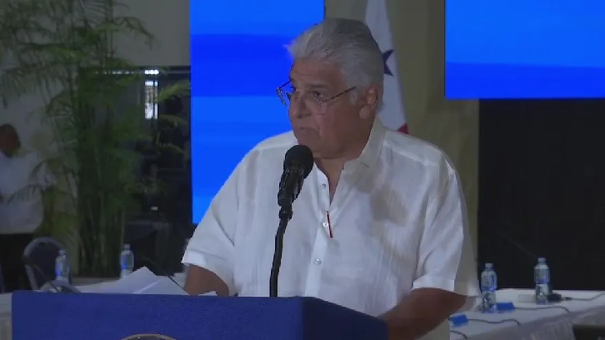 José Raúl Mulino, presidente de la República.