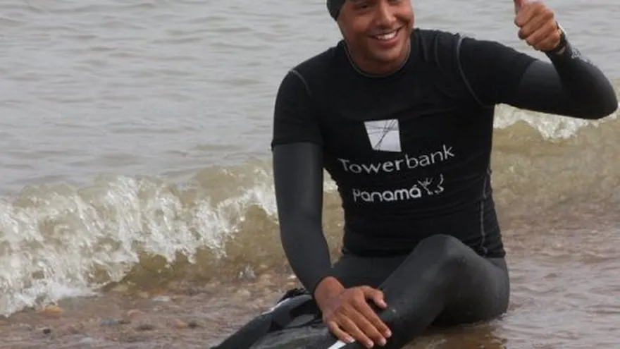 Cesar Barría, con un nuevo reto en el mar