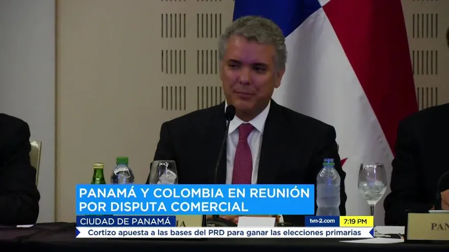 Panamá y Colombia en reunión por disputa comercial