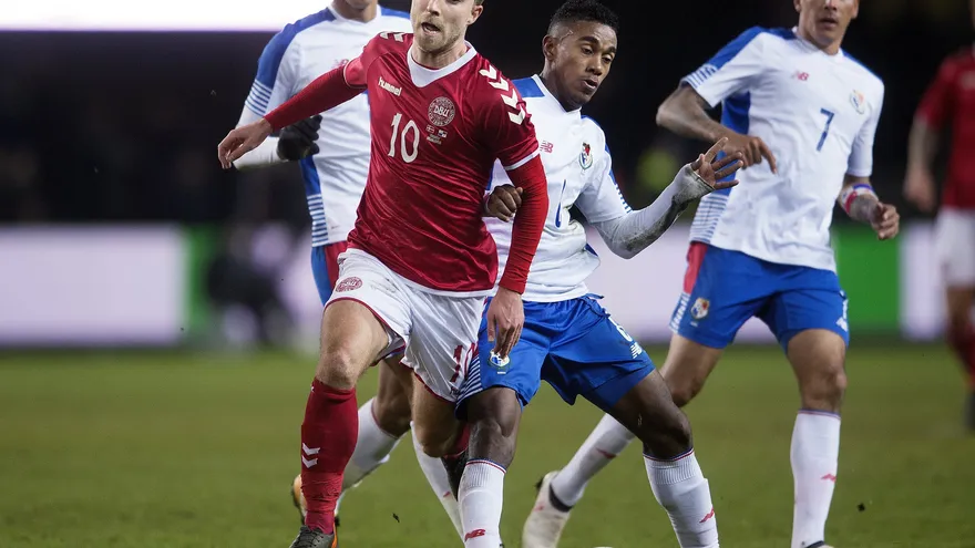 Panamá cae por la mínima en Copenhague ante Dinamarca